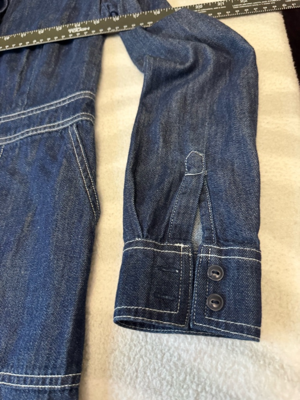 Boden Hattie Denim Dress 4R - Picture 6 of 11